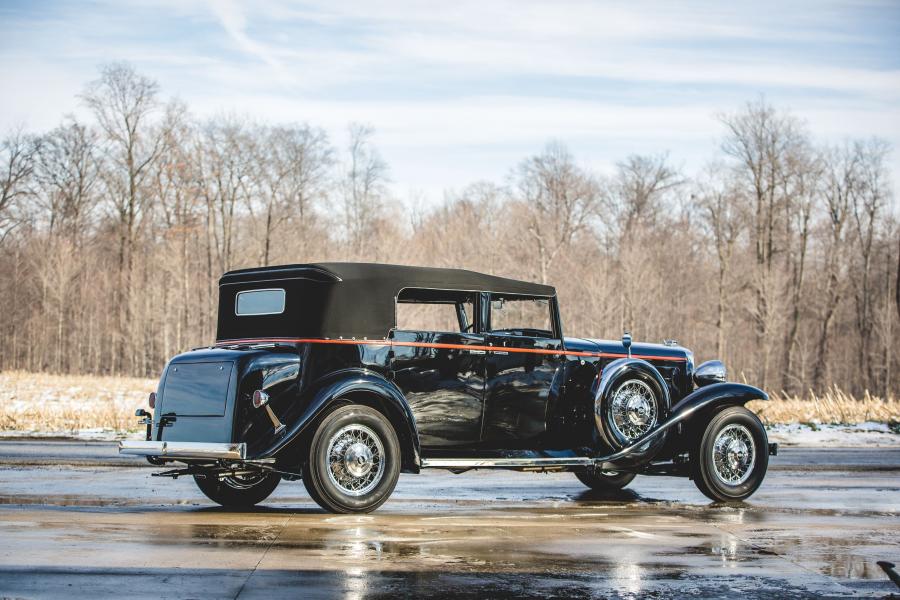  Marmon Sixteen Convertible Sedan by LeBaron 1931 года  (фото 3 из 8)